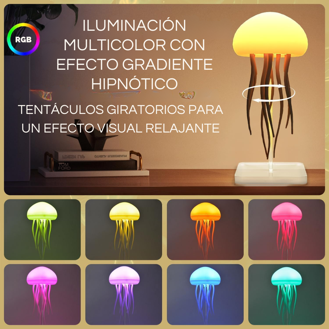 Lámpara Medusa LED – Glowly™