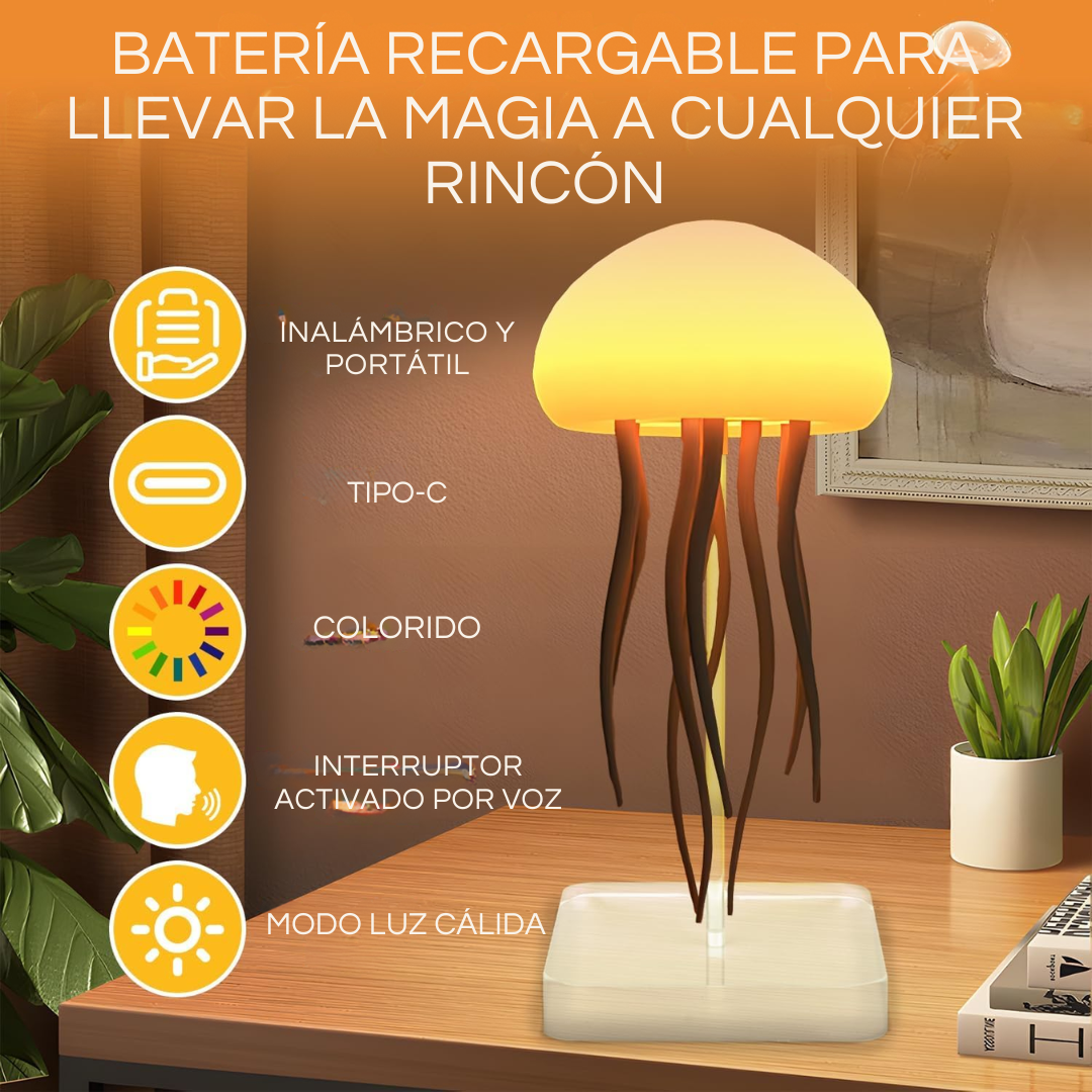 Lámpara Medusa LED – Glowly™