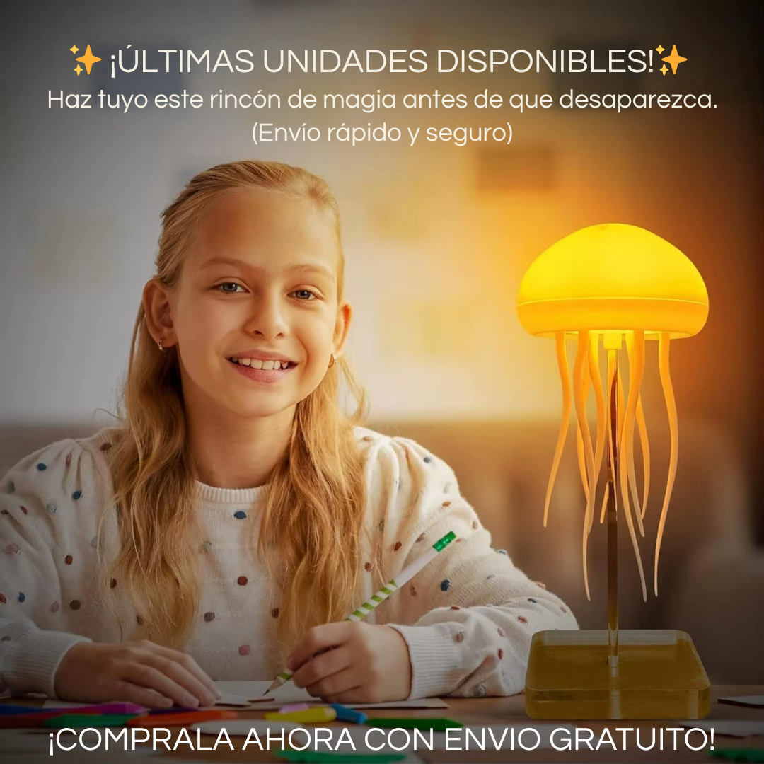 Lámpara Medusa LED – Glowly™